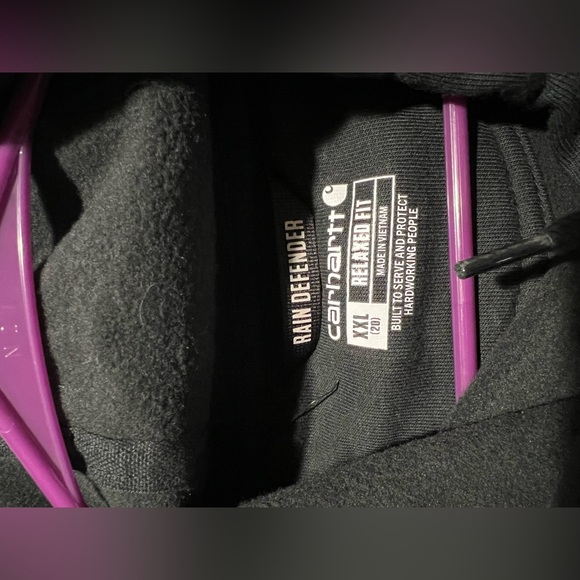 Women’s Carhartt Rain Defender Logo Pullover Hoodie XXL - Picture 3 of 4